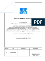 Document No. NDE-QP-VT-07 - Rev. 6 - 9 August 2021