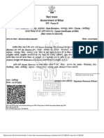 Aryan Caste Certificate