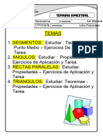 Temario 6to de Primaria Geometria