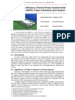 Extremely High-Efficiency Thermal Power System-Solid Oxide Fuel Cell (SOFC) Triple Combined-Cycle System