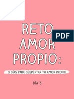 Día 3 - Reto Marzo 2024 Amor Propio