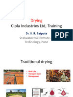 Drying Cipla Training 20 Nov 2020