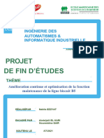 Projet de Fin D'Études: Ingénierie Des Automatismes & Informatique Industrielle