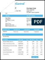 Purchase Orders