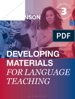 0 Brian Tomlinson (Editor) - Developing Materials For Language Teaching-Bloomsbury Academic (2023)