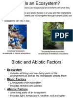 Weeks 11 and 12 Forest Ecosystems