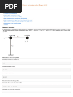 Dynamic Response Spectrum Analysis Matlab