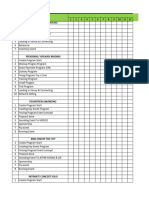 Timeline Program DTM