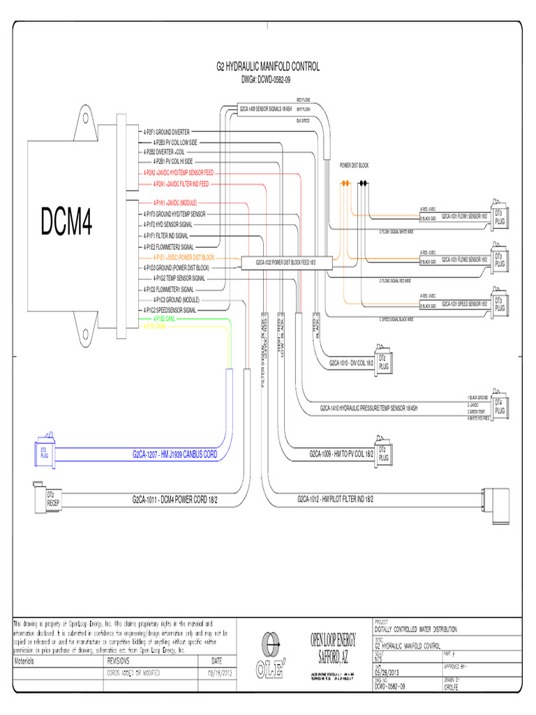 G2 Hydraulic Manifold Control Wiring Guide | PDF | Electronics ...
