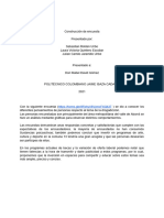 Encuesta Formulacion de Proyectos