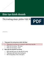 Đào Tạo - Thị Trường Dược Phẩm Việt Nam