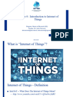 Lecture 0 Introduction To IOT