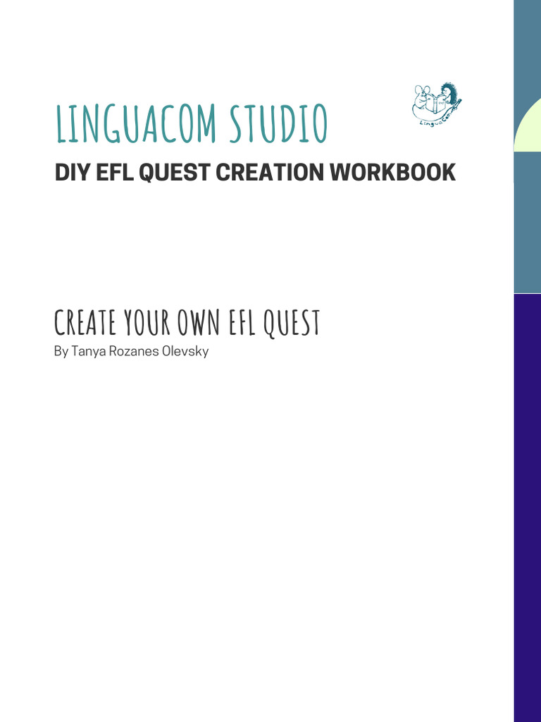 EFL Quest Creation Workbook Guide | PDF | Quest | Learning