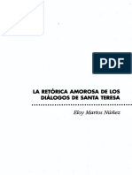 Martos Núñez, Eloy - La Retórica Amorosa de Los Diálogos de Santa Teresa