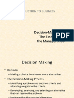 Decision Making Chapter