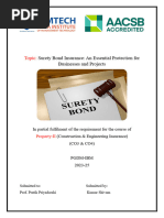 Surety Bond
