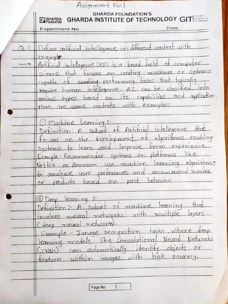 Ai Assignment1 | PDF