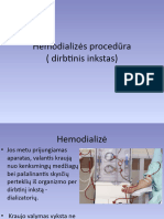 Hemodializės Procedūra Įkėlimui