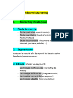 Résumé Marketing