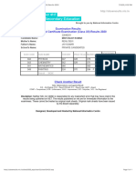 CBSE - Senior School Certificate Examination (Class XII) Results 2020 MRITUNJAY