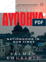 Sunrise Over Ayodhya Nationhood in Our Times by Salman Khurshid