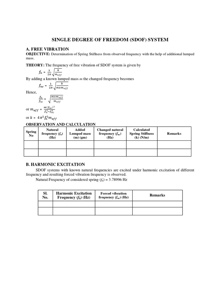 Vibration Analysis for Engineers | PDF | Damping | Frequency