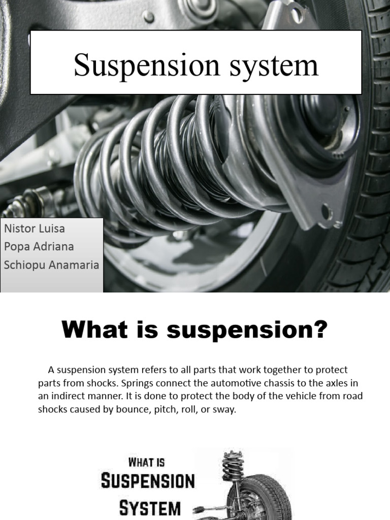 Suspension System PDF