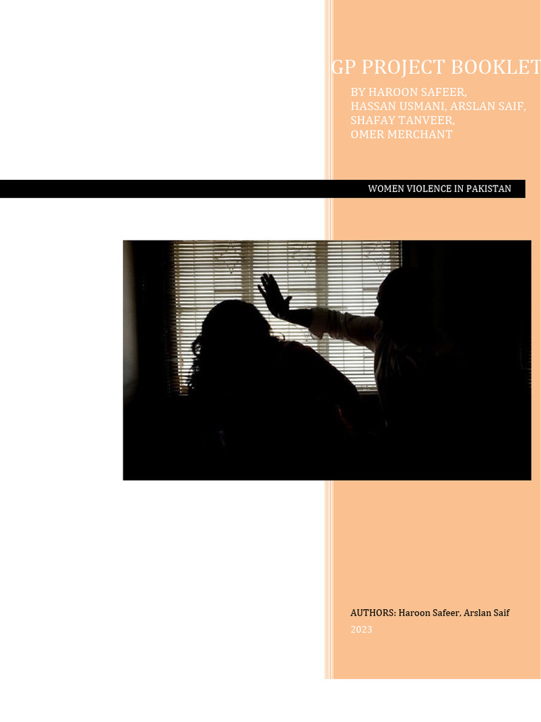 Violence Against Women Booklet | PDF | Violence | Domestic Violence