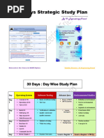 30 Days Strategic Study Plan by Ur Engineering Friend