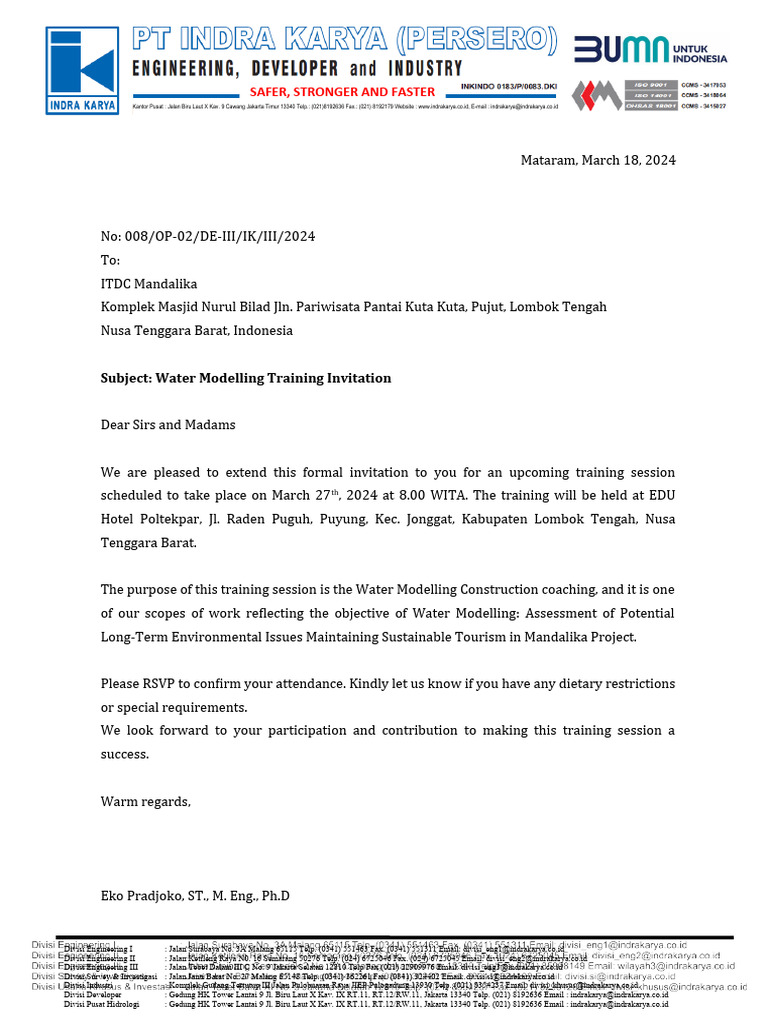 Kop Surat (Baru) 2022 | PDF | Computer Architecture | System Software