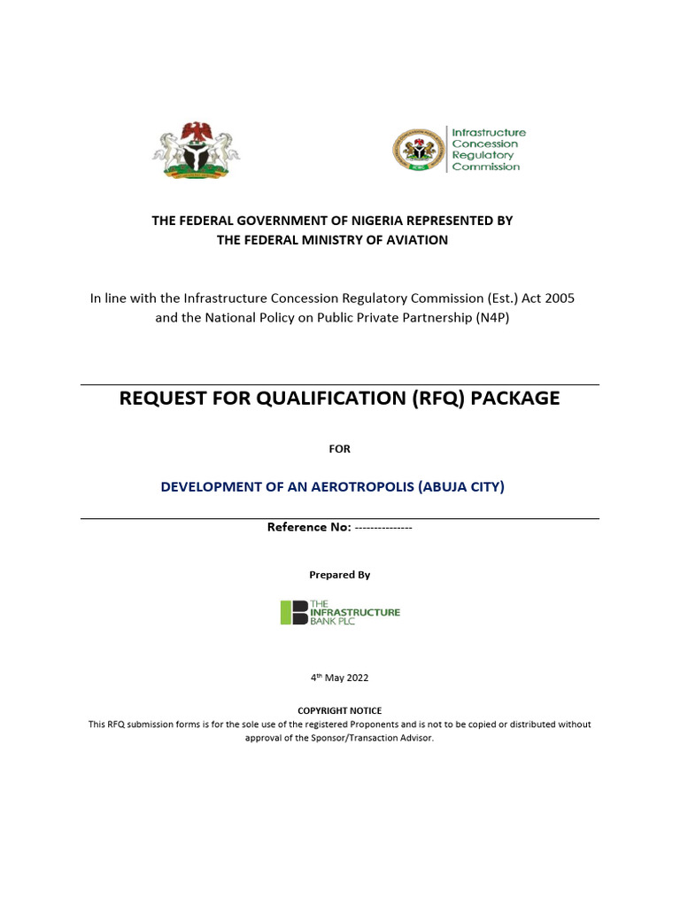 FMA - Aerotropolis RFQ Package - 20062022 (COPY) | PDF | Business ...