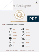 Fiche Récapitulative - Les Signes