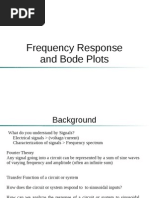 Frequency Response and Bode Plots