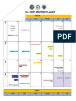 10° 2024 - First Semester Staff Planner