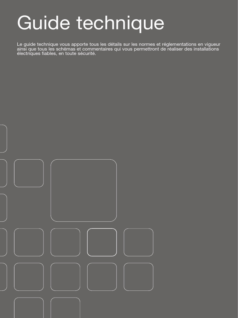 Guide Technique | PDF | Équipements électriques | Installation électrique