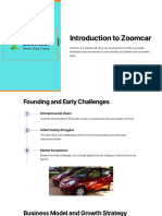 Introduction To Zoomcar