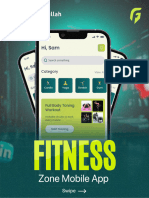 Fitness App Zone Application & Branding