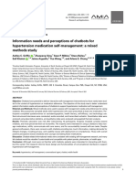 Griffin (2021) - Information Needs and Perceptions of Chatbots For Hypertension Medication Self-Management A Mixed Method Study