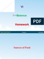 PWS STD VI Science Homework QP