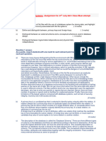 DCS 1201 CAT 5 Marking Scheme