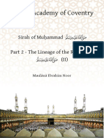 Seerah Part 2 The Lineage of Rasulullah SAW II