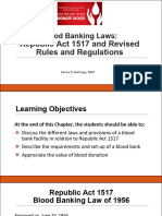 Blood Banking Law RA 1517 PDF