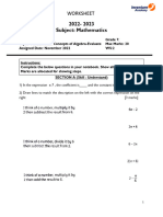 AFL-Fundamental Concepts of Algebra - GR 7