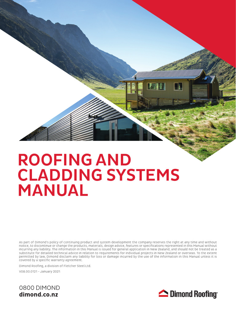 Dimond+Technical+Manual V14.20.12.2022 | PDF | Roof | Paint
