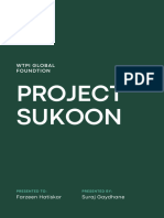 Project Sukoon - Business Proposal
