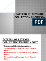 PATTERN of Revenue Collection in ORIASSA