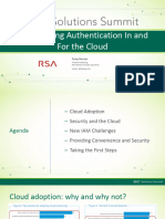 Modernizing Authentication in and For The Cloud