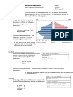 COLLIN PETERSEN - Levels of Developement