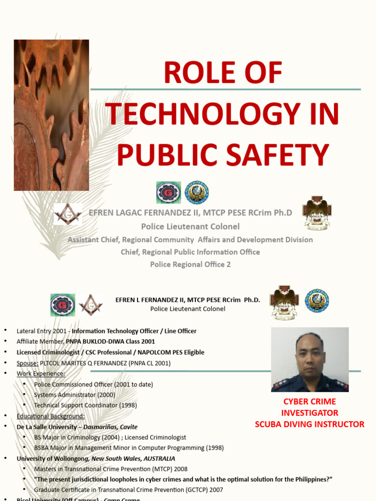 Technology's Role in Public Safety | PDF | Privacy