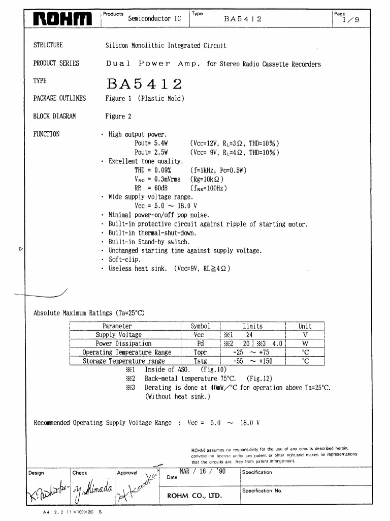 BA5412_Rohm | PDF